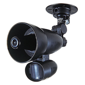 AV100E - IR-detektor, varnar med röstmeddelande (N/O Ingång)